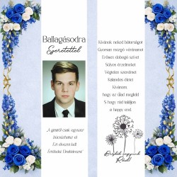 Fényképes Ballagási szalag 4
