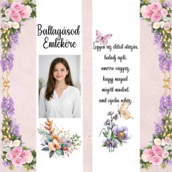 Fényképes Ballagási szalag 8