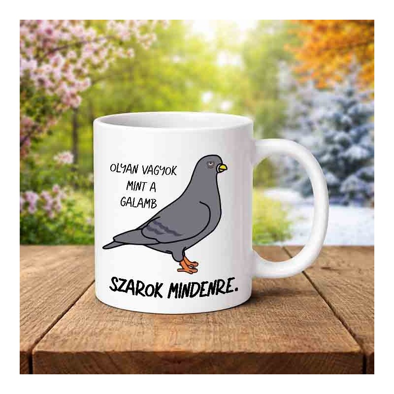 Szarok mindenre bögre
