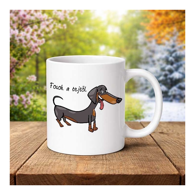 Fosok a tejtől bögre