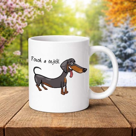 Fosok a tejtől bögre