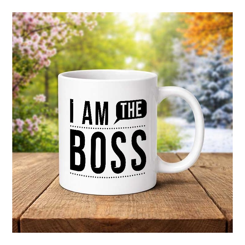 I am The Boss bögre