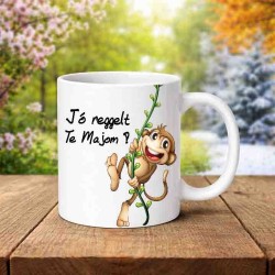 Jó reggelt te majom bögre