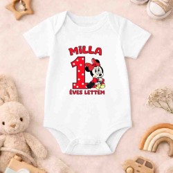 1 éves lettem Minnie egeres minta