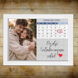 Fényképes puzzle valentin napra