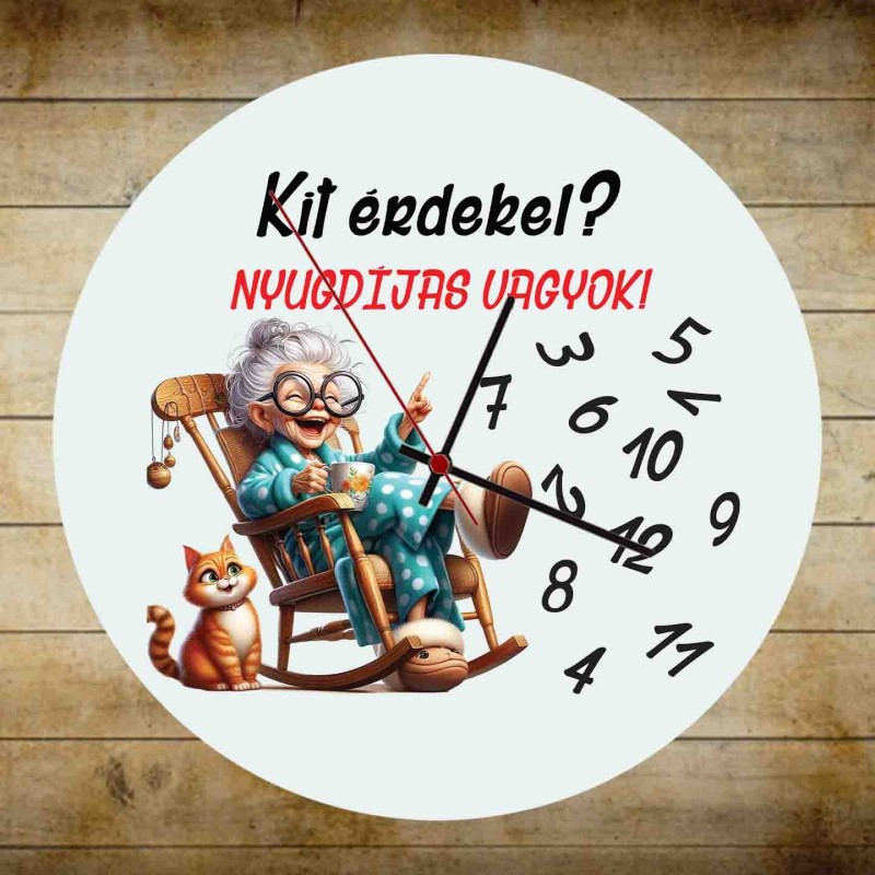 Kit érdekel nyugdíjas vagyok óra