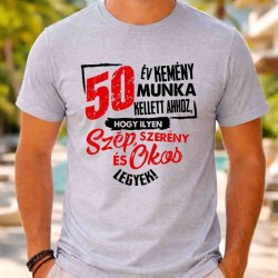 50 év kemény munka