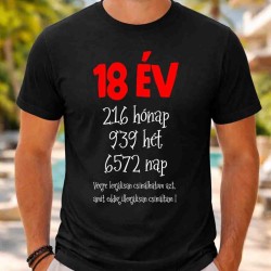 18. születésnapi póló