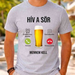 Hív a söröm mennem kell