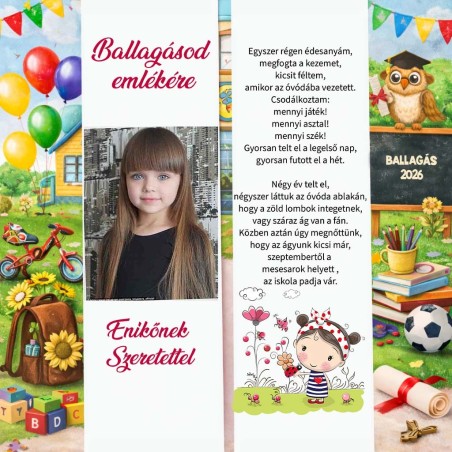 Óvodás Ballagási szalag 1