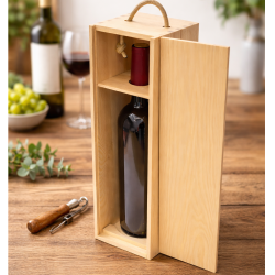 Fényképes egyedi bortartó nyugdíjba vonulás