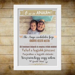 Ő az én apukám fotóposzter