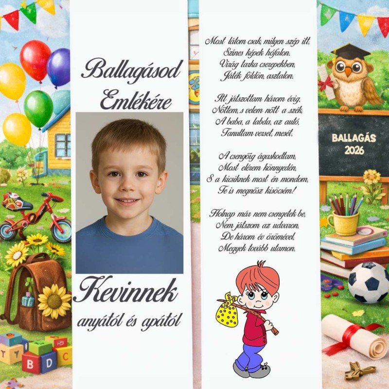 Óvodás Ballagási szalag 4