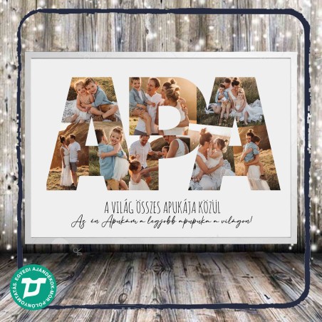 Apa feliratú fotóposzter